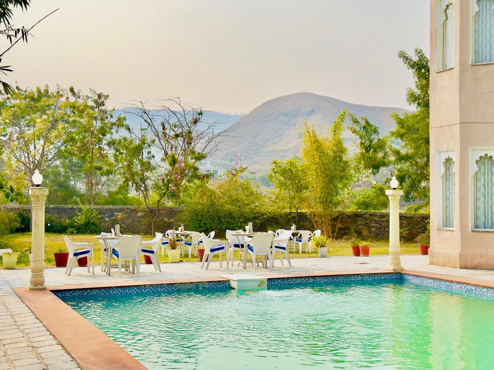 Jag Aravali Resort Udaipur By Naina Staycation - Best For Corporate Events - Family Resort - Swimming Pool - Gardens Udajpur Exteriér fotografie